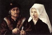 GOSSAERT, Jan (Mabuse) An Elderly Couple cdfg oil